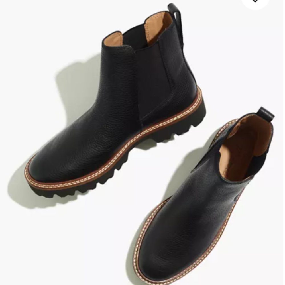 Madewell Black Booties